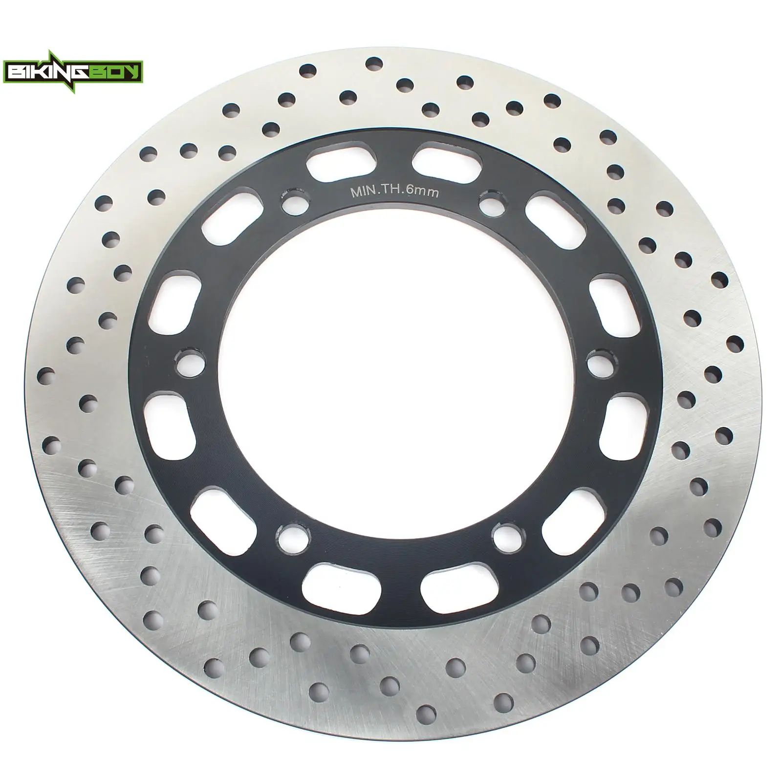 

BIKINGBOY Front Rear Brake Disks Discs Rotors GPZ 900 R 84-89 Z 750 Turbo 84-86 Eliminator ZL 900 85-87 ZL1000 86-90 88 Set 3pc