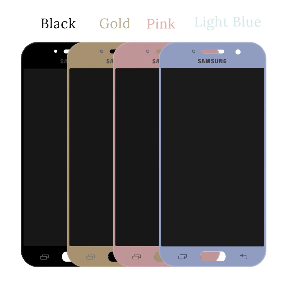 100% Tested LCD For SAMSUNG Galaxy A5 2017 A520 Lcd Display Touch Screen Digitizer Assembly Samsung A520F | Мобильные телефоны и