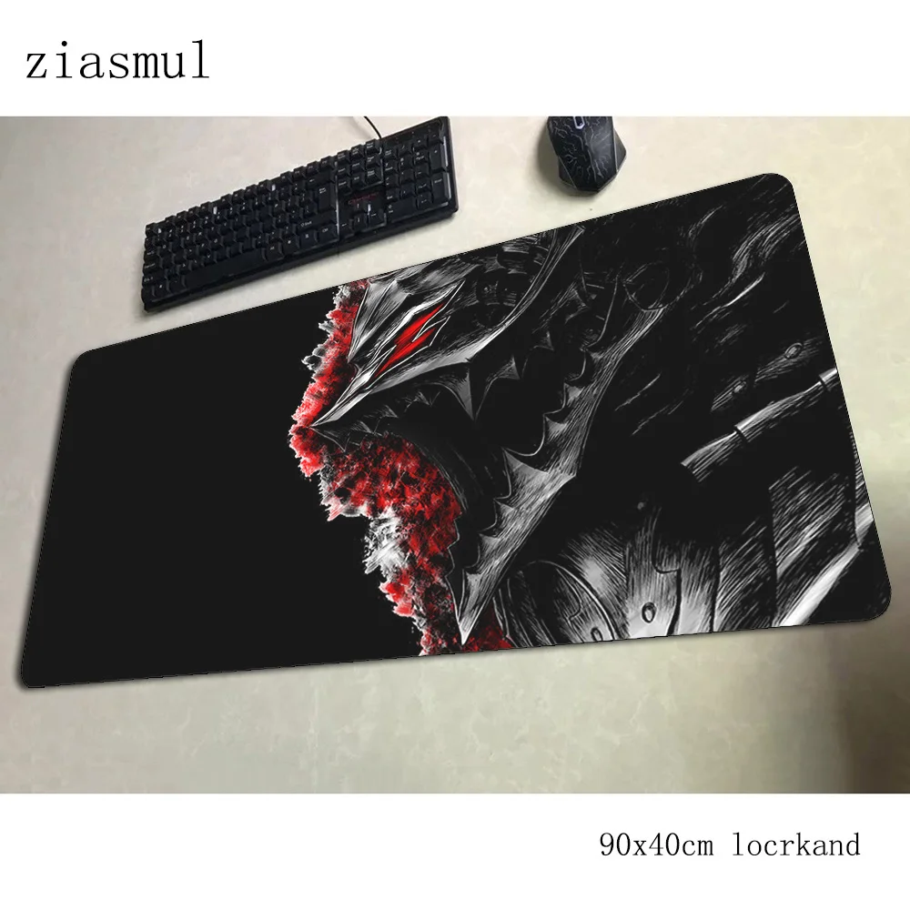 Berserk padmouse 900x400x3 мм игровой коврик для мыши игровой большой коврик для мыши геймерский компьютерный стол дешевый коврик notbook mousemat pc