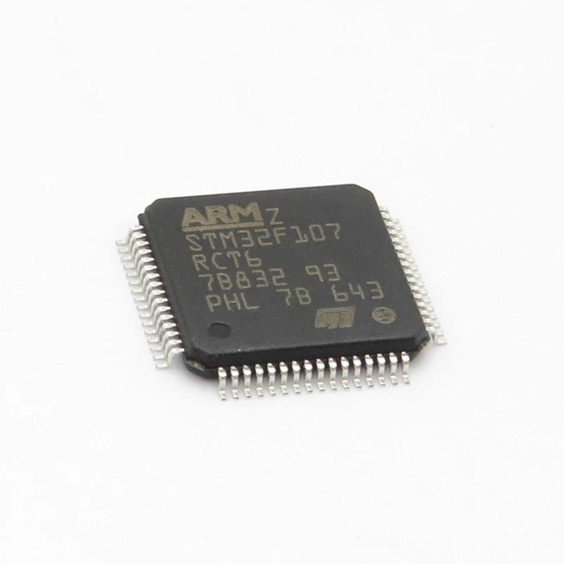 

1 Piece STM32F107RCT6 LQFP-64 Silk ScreenSTM32F107 Chip IC New Original
