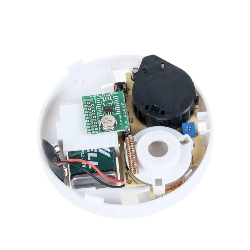 Беспроводной детектор дыма, 5 шт., для 433 МГц, Wi-Fi, GSM, офисной, домашней системы пожарной сигнализации от AliExpress RU&CIS NEW