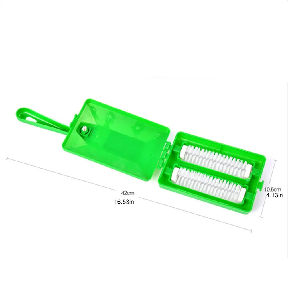 

Double Hand Brush Head Table Mat Plastic Brush Sweeper Crumbs Dirt Cleaner Household Cleaning Roller Tool Brushes Accessories