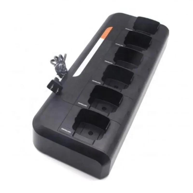 

Fast Rapid Six-Way Multiple Walkie Talkie Battery Desktop Charger PMLN6622 for XIR P6620i XIR P8600 series