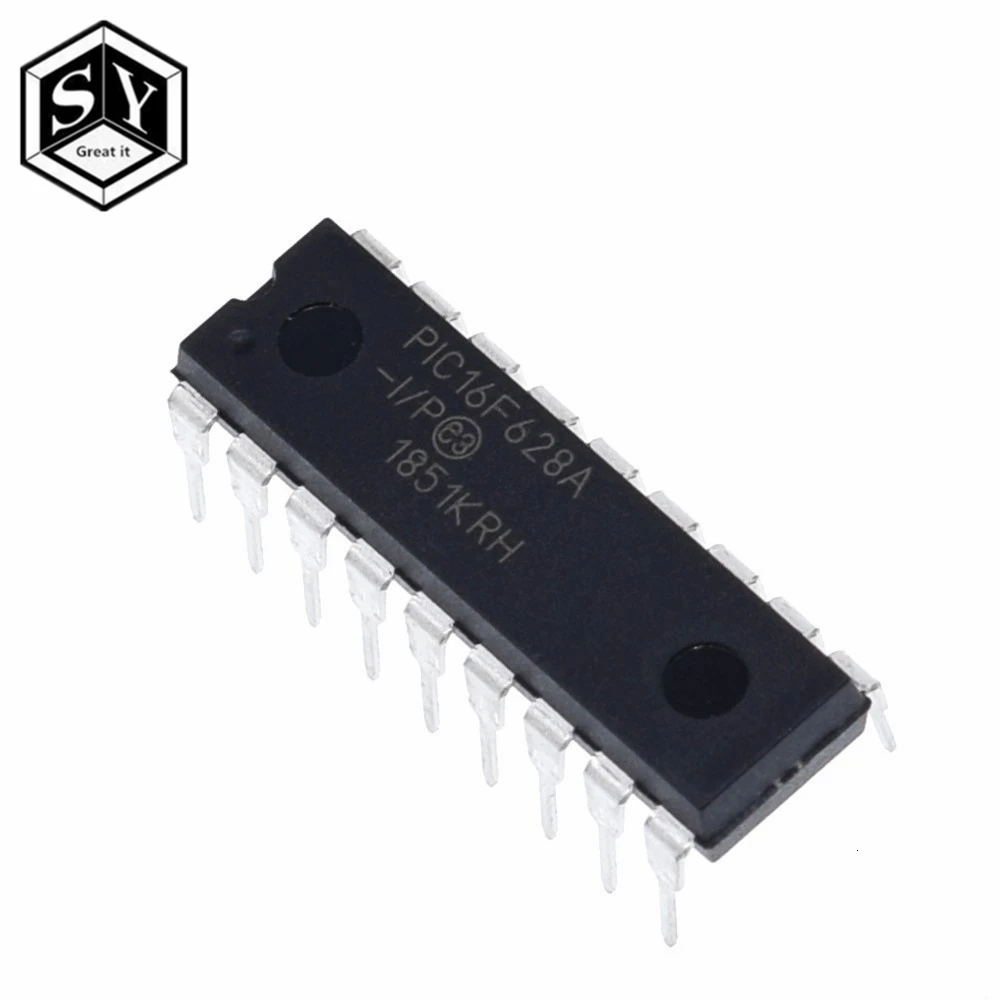 1 шт. 8-битные микроконтроллеры CMOS на базе Flash DIP-18 PIC16F628A PIC16F628 16F628 | Электронные