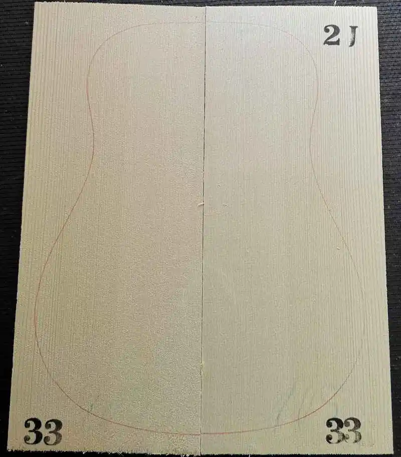 2# класс Picea Abies Alps ель гитара из твердой древесины топ 41 дюймов DIY деревянная гитарная панель ручной работы материал для изготовления гитар 4,5*215*5