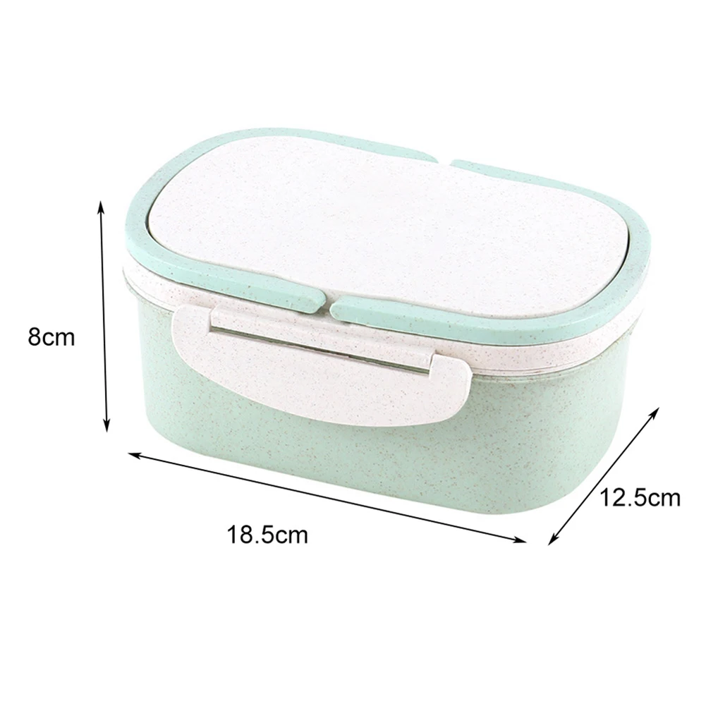 Портативный Ланч бокс из полезного материала пшеничной соломы бэнто боксы