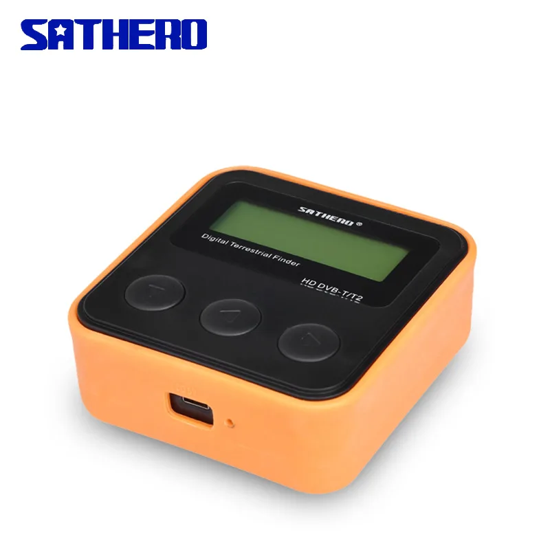 Sathero SH-110HD DVB-T DVB-T2 ТВ сигнальный Тестер Карманный наземного сигнала цифровой dvb T2 Finder метр ЖК-экран dvbt2 sat finder за цифровое тв приставка