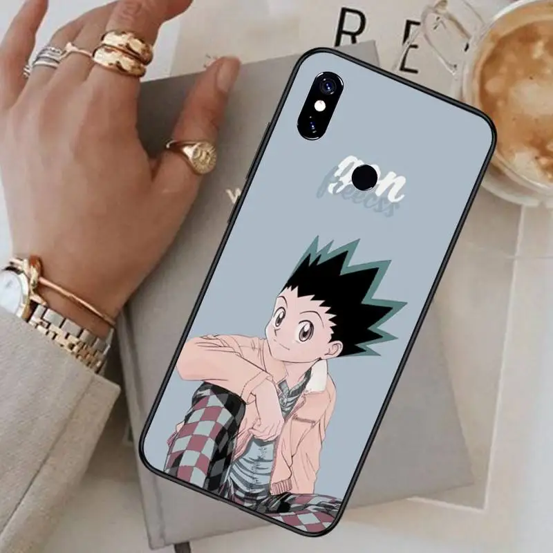 

Gon Freecss Hunter x Hunter anime Phone Case For Xiaomi Redmi note 7 8 9 t max3 s 10 pro lite funda coque shell cover