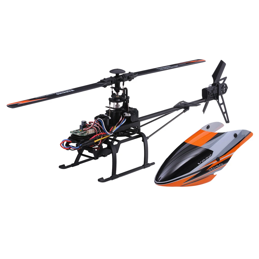 Лидер продаж WLtoys V950 большой вертолет с бесщеточным Мотором 1912 2830KV 2 4G 6CH 3D6G система