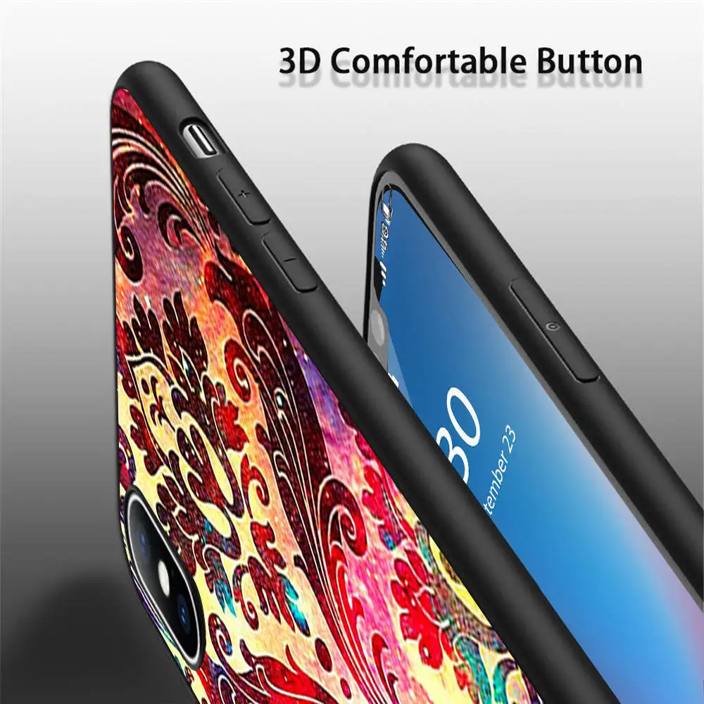 Мягкий силиконовый чехол для iPhone 11 Pro Max X 5S 6 6S XR XS 7 8 Plus | Мобильные телефоны и