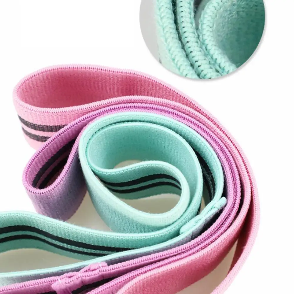 Новый Прочный хип-круг для йоги Противоскользящий фитнес-браслет тренажерного