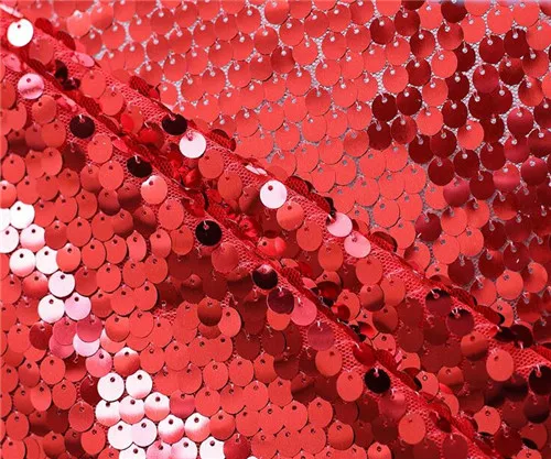 red Толстый фон с пайетками, вечерние Свадебная фотокабина фоновое украшение, блестки шторы драпировки, блёстки, панель - Цвет: red