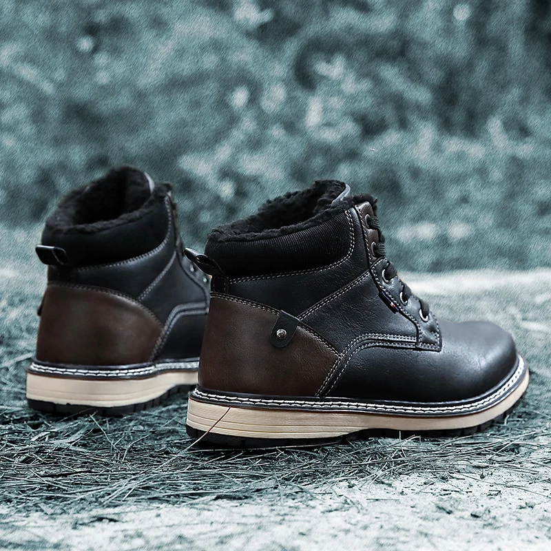 

Casual Sneaker Men Boots Outdoor Footwear Shoes Hot Sneakers Black Man Mens Leather Fashion Men's Wear