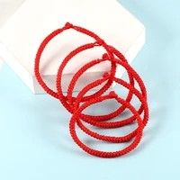 handmade red string rope bracelet tibetan buddhist braided thread bracelet for women men lucky charm jewelry couple lovers gift