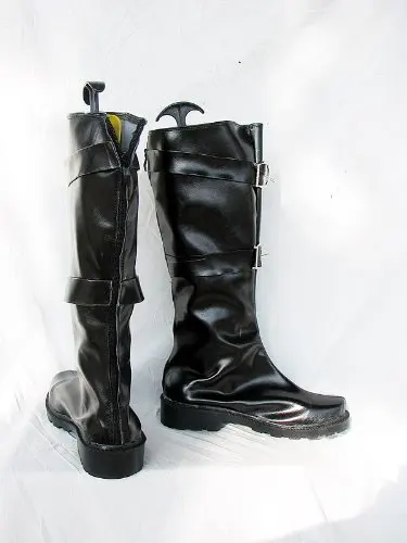 Final Fantasy VII FF7 Sephiroth Cosplay Shoes Boots Custom Made | Тематическая одежда и униформа