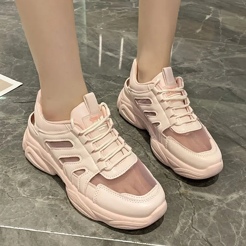 

Sandals women's style Korean ins tide 2021 spring and summer new casual Baotou net celebrity old sports shoes