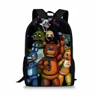 16-дюймовый шпилька с изображениями персонажей игры пять ночей с Фредди, с изображением, рюкзак для самых маленьких Ralph школьная сумка для детей с персонажами из мультфильмов, детский рюкзак