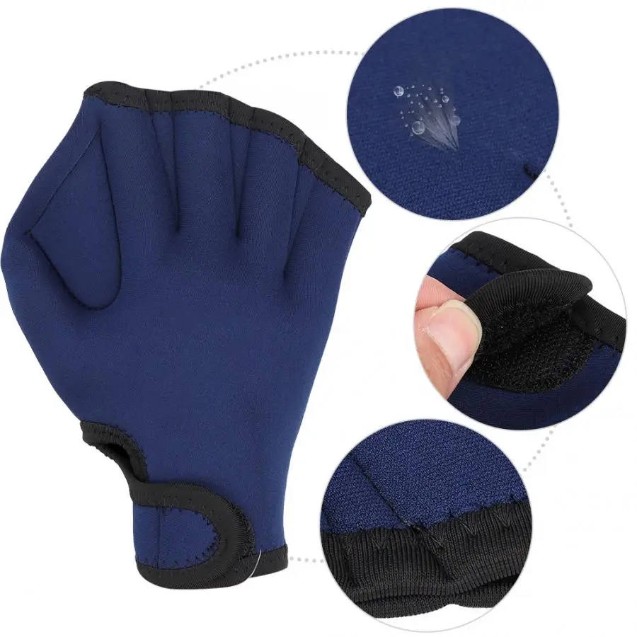 1 пара перчаток для плавания взрослых и детей перчатки дайвинга тканевые