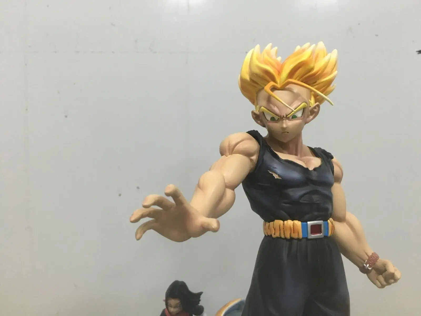 Dragon Ball 1/6 масштаб Future trunks VS Android Смола GK Фигурка Статуя в наличии| |