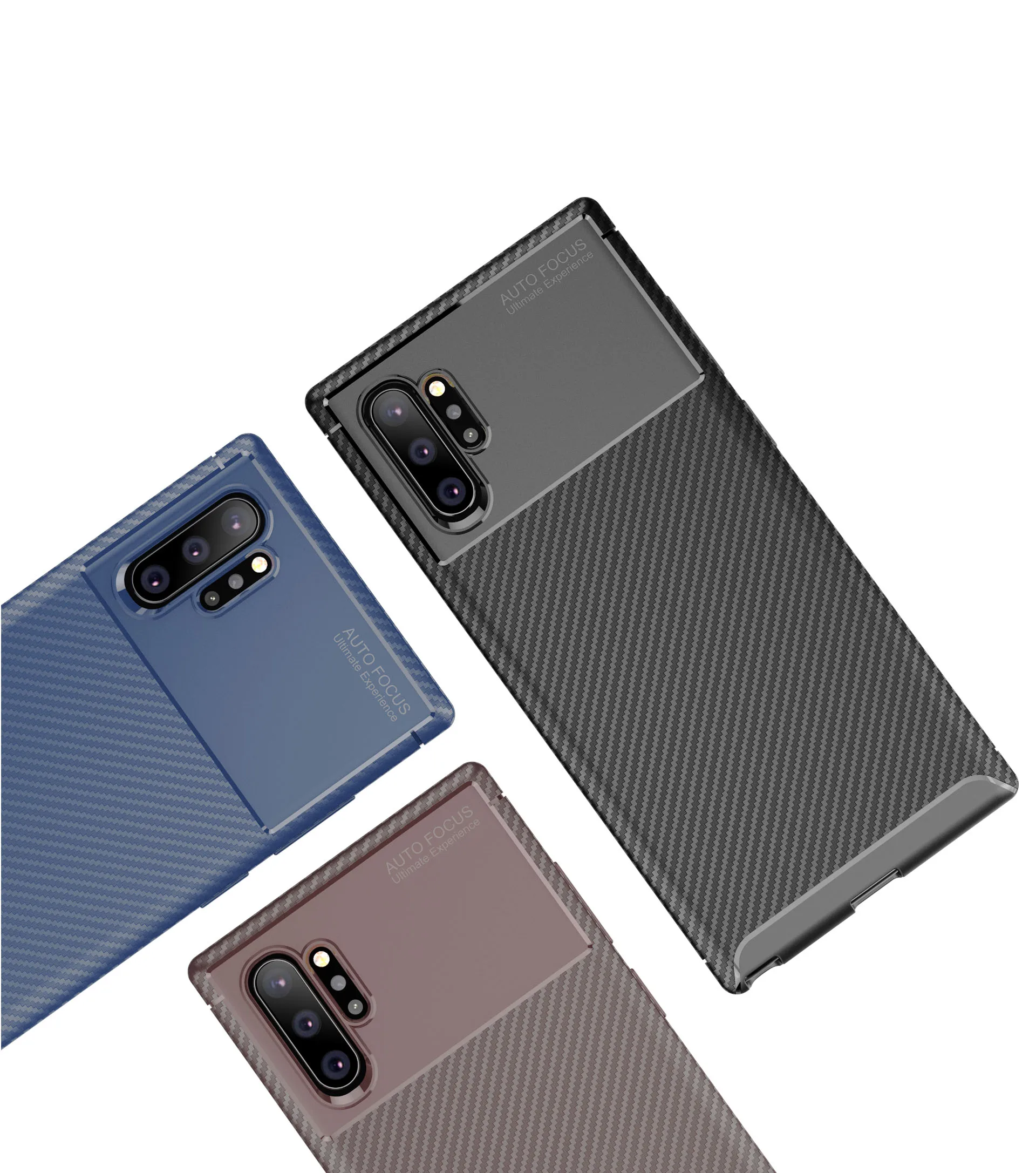 Чехол для samsung Galaxy Note 10, мягкий силиконовый защитный чехол из углеродного волокна для samsung note 10 plus note10 pro