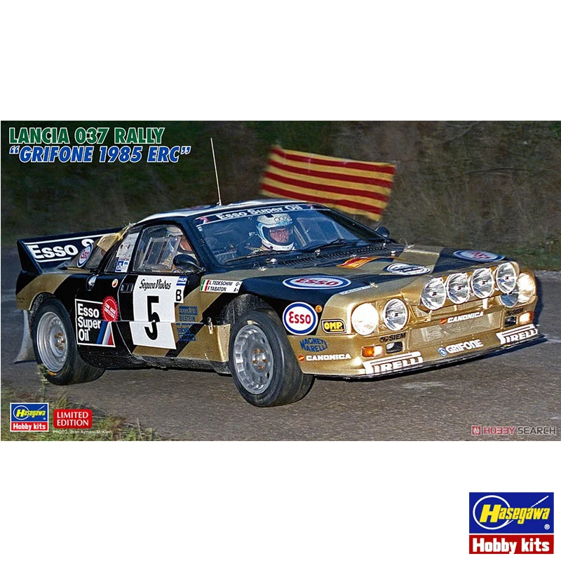 

Машинки для сборки Hasegawa 1/24 Lancia 037 Rally Grifone 1985 ERC #20485