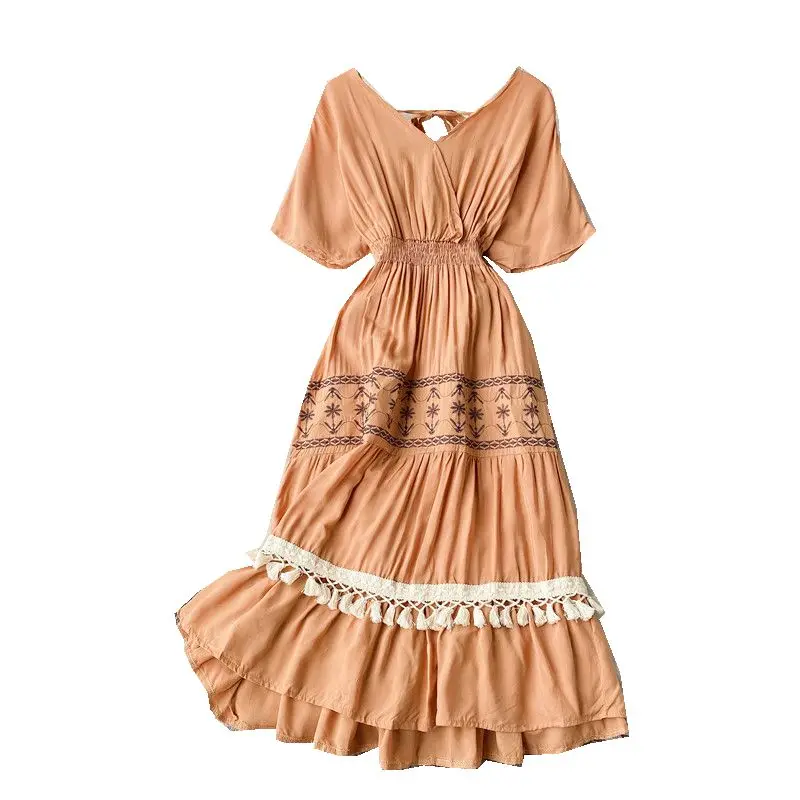 Новинка 2020 женские летние платья из хлопка элегантные плиссированные с коротким