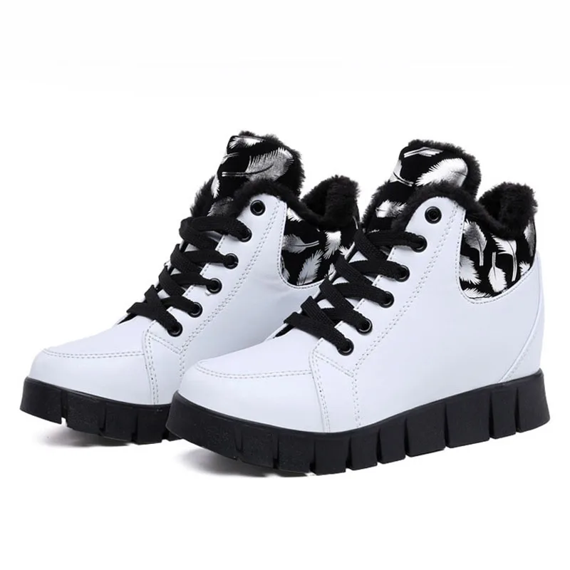 COWCOM осень-зима плюс сохраняют тепло невидимая женская обувь хлопковая