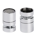 Гибкий поворотный аэратор с поворотом на 360 градусов, водосберегающая насадка на кран, распылитель, смеситель для раковины, кухонные принадлежности