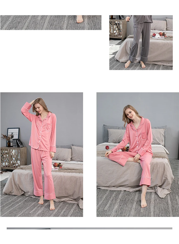 men's silk pajamas 2021 Cotton Pajama Sets for Men Sleepwear High Quality Male Underwear Loungewear Pyjama Homewear Home Clothes mens cotton pajama sets