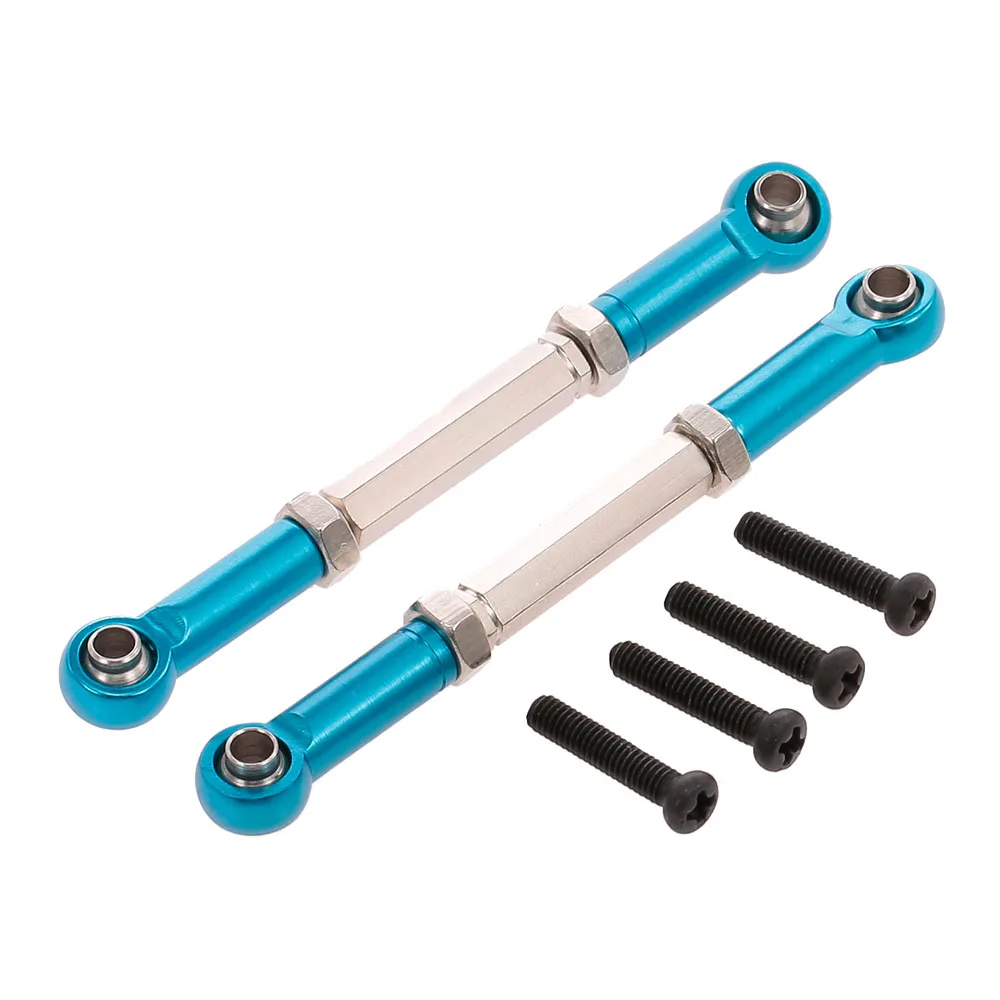 Тяговая тяга руля из алюминиевого сплава для 1/12 RC Гусеничный WLtoys 12428 12423 FY01 FY02 FY03