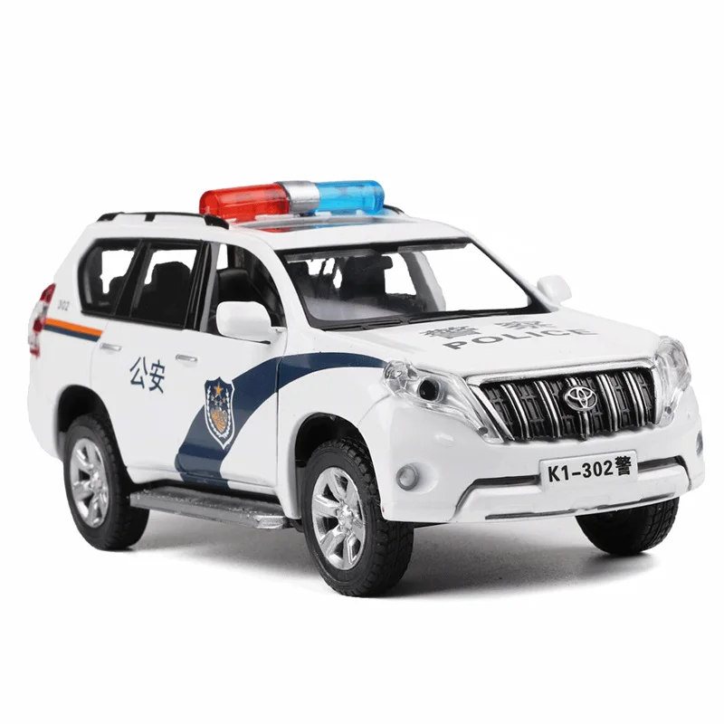 Новинка 1:32 Toyota PRADO SUV Литые и игрушечные автомобили модель автомобиля со звуком