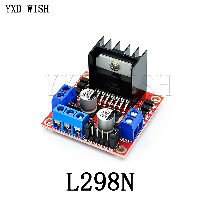 

L298N Motor Driver Controller Board L298 Module For Arduino Dual H Bridge DC Stepper Motor Smart Car Robot