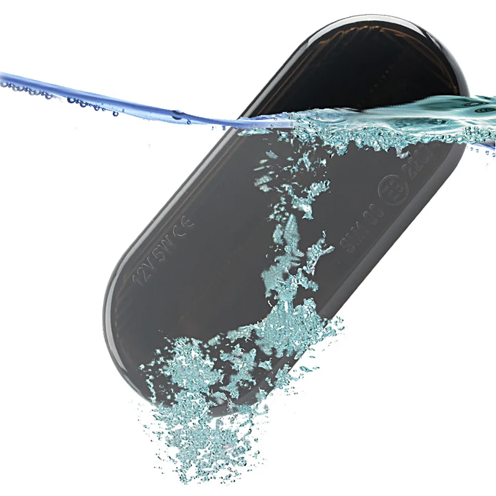 2 шт. течет желтый боковые габаритные светильник 12V автомобильное крыло