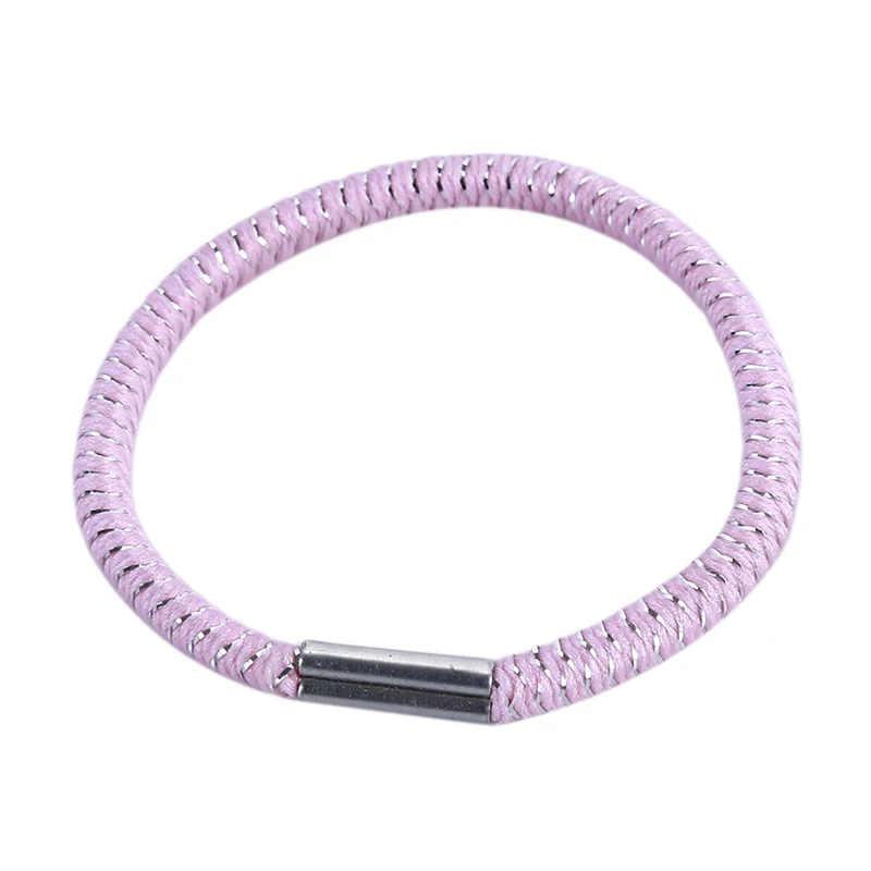 

New Korean Hair Accessories For Women Pink Elastic Hair Rubber Bands Girls Lovely Hair Ropes Ponytail Holder Tie Gums