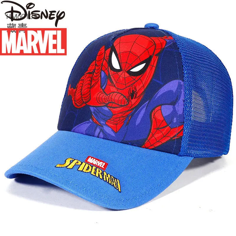 

Disney Marvel Spiderman Baseball Cap Comfortable Breathable Sunscreen Hat Spring/Summer Boy Sun Hat