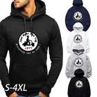 Новинка 2021, зимняя мужская забавная Толстовка с принтом JOTT, однотонный костюм, трендовый пуловер, теплый и ветрозащитный Топ большого размера