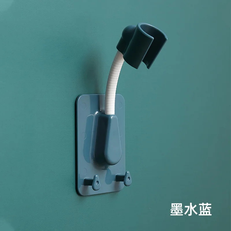 Soporte de ducha ajustable Universal multifuncional para ba&ntilde;o, sin perforaci&oacute;n y pasta sin huellas-4