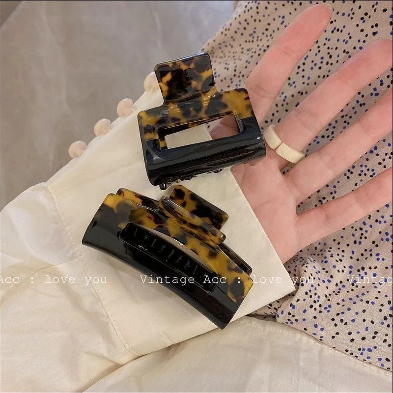 Шпилька для волос в стиле ретро романтичная вертикальная прямоугольная крупная