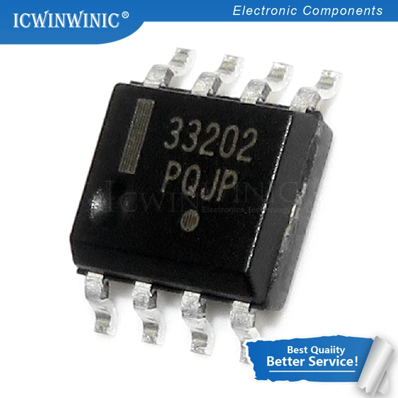 

10 шт., рабочий усилитель MC33202DR2 SOP8 MC33202 SOP MC33202DR2G SOP-8