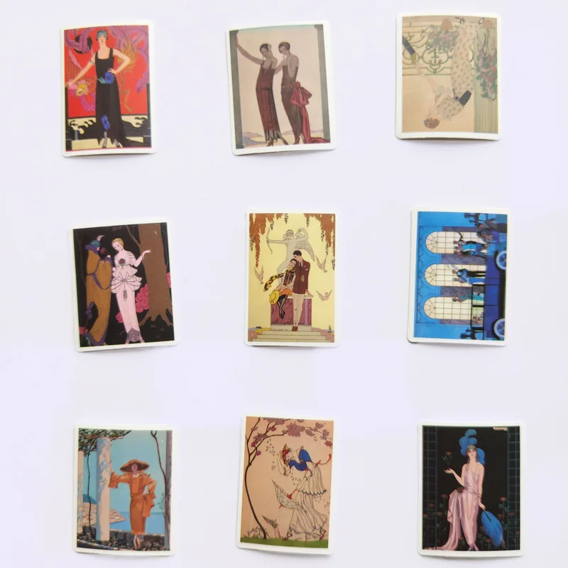 Наклейки в стиле ретро с персонажами 50 шт. наклейки для путешествий