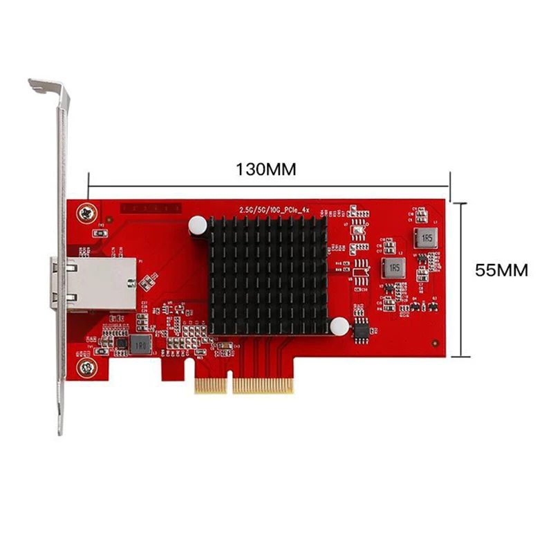 TXA074 AQC107 2.5G/5G/10 ,    PCI-E X4      RJ45 10G -
