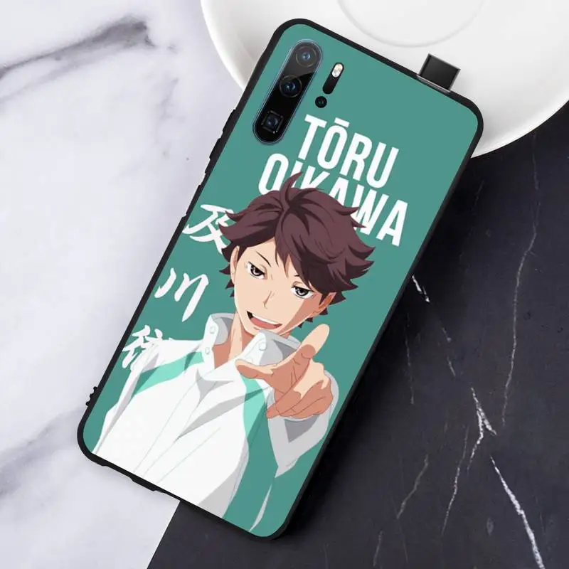 

Krajews Oikawa Tooru Haikyuu Anime Phone Case For Huawei honor Mate P 10 20 30 40 Pro 10i 9 10 20 8 x Lite