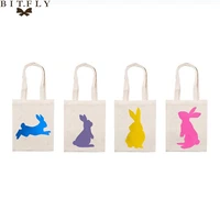 non woven rabbit bags candy gift bags food packaging bag wedding favor baby shower happy easter party decoration treat bags