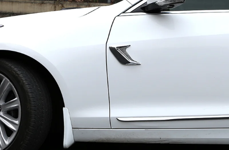 

2pcs Car Side Vent Simulation Shark Gills Sticker Decorative For Suzuki SX4 SWIFT Alto Liane Grand Vitara Jimny S-Cross