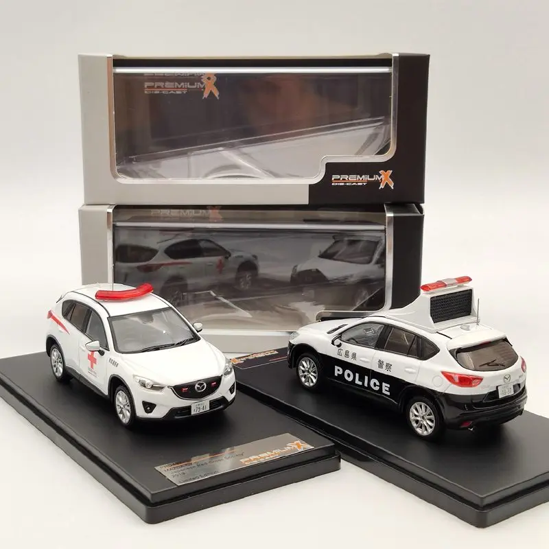 Премиум X 1/43 для MAZDA CX5 2013 Японская полиция/скорая помощь литье под давлением