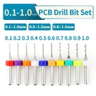 Карбидные микро сверла мини ЧПУ набор сверл печатная плата сверло для печатной платы