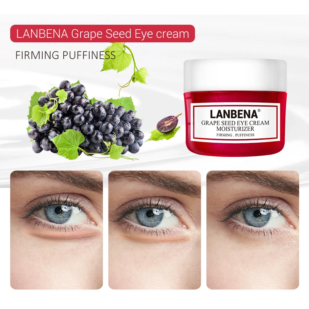 

LANBENA Anti Wrinkle Series Skin Care Face Sheet Mask Retinol Eye Patches Blueberry Serum Nourishing Grape Seed Cream Face Sets