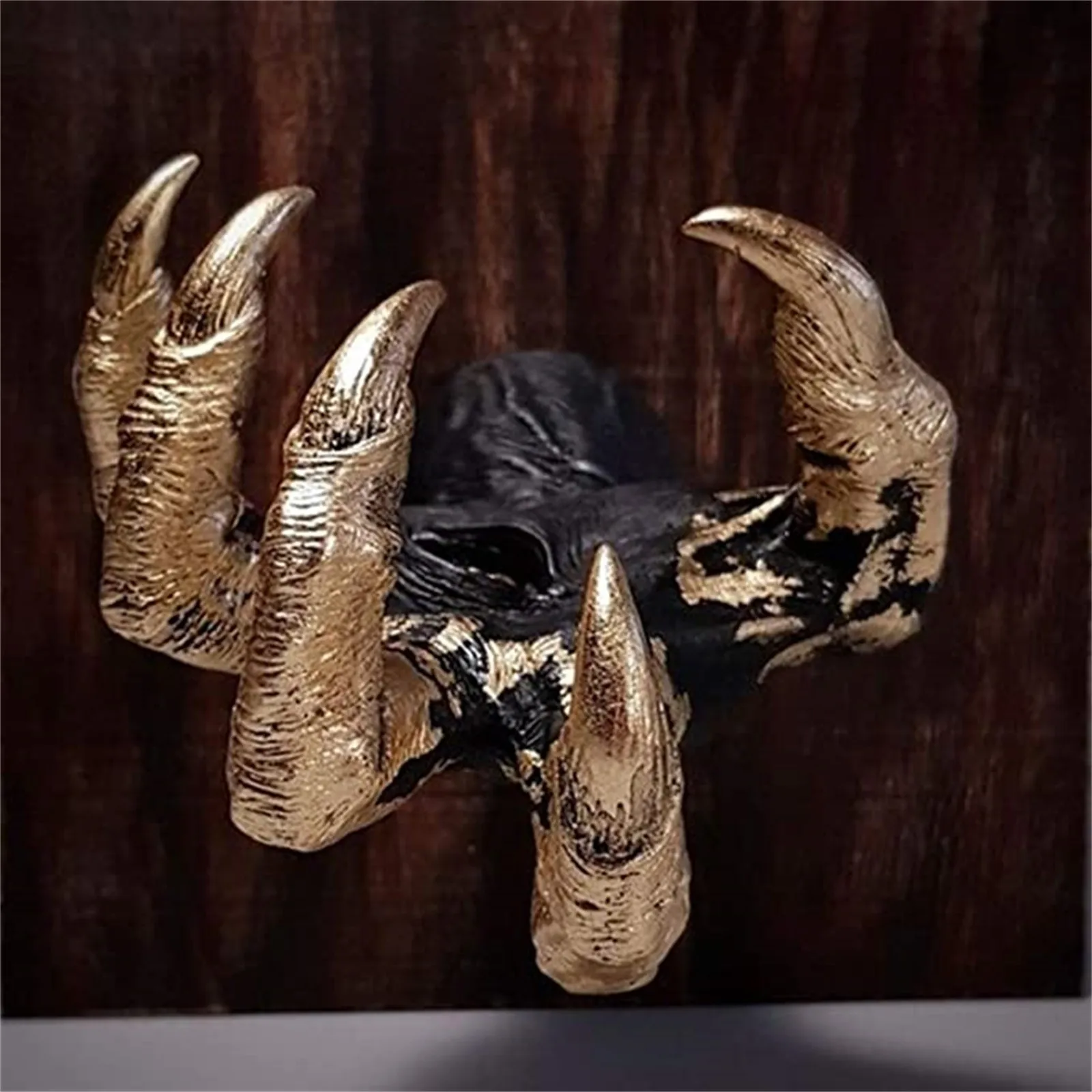 Witch Hand Wall Hanging Hanger Decoration 3d Open Statue Resin Decorative Art Simulation Hands Sculpture | Дом и сад