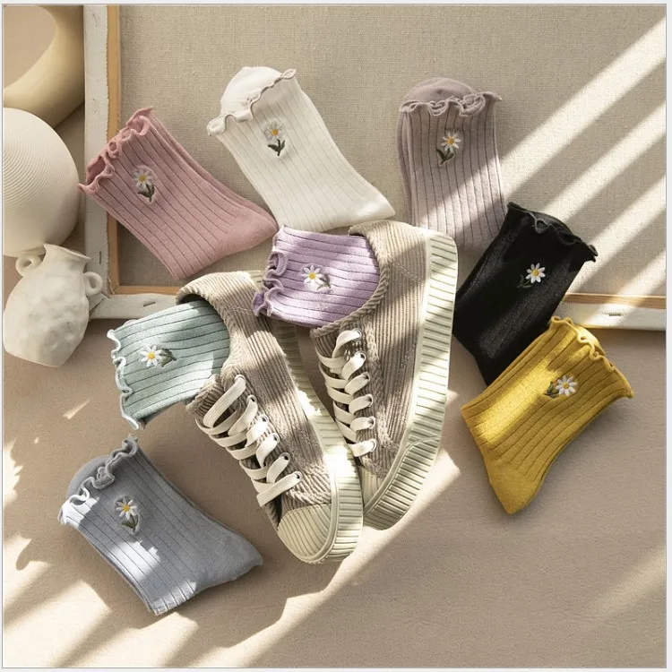 Забавные женские носки в стиле хип хоп модные Харадзюку для скейтборда Осенние