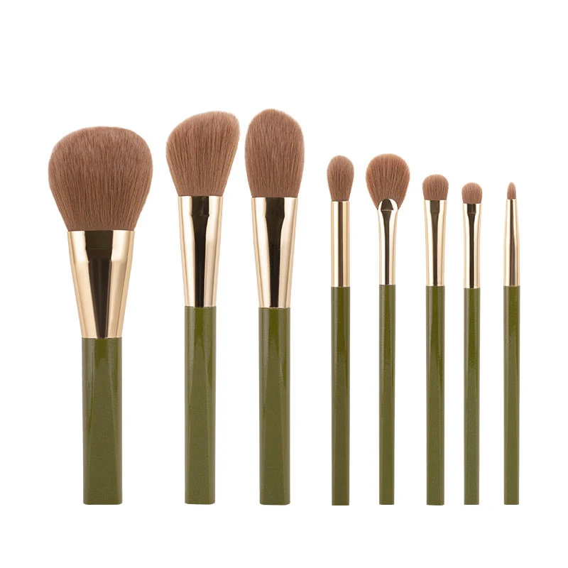 

ANMOR 8Pcs Makeup Brushes Set Powder Blush Foundation Eyeshadow Eyebrow Make Up Brush Cosmetics Tools Kit Pinceaux Maquillage